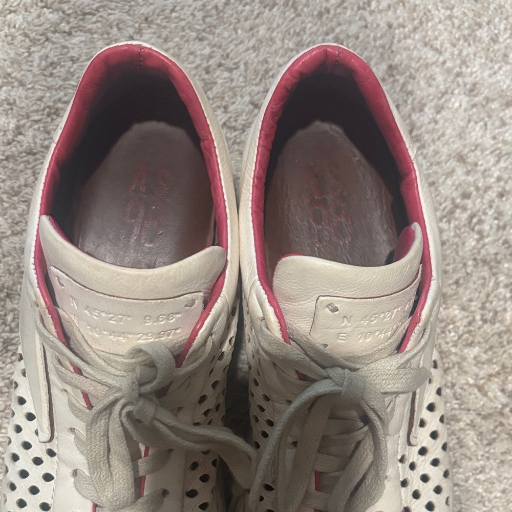 A.S.9.8 cream Adriane sneaker - Picture 2 of 6